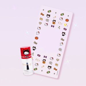 NWT limited edition The Crème shop xHello Kitty “Spooky Sweet” nail kit